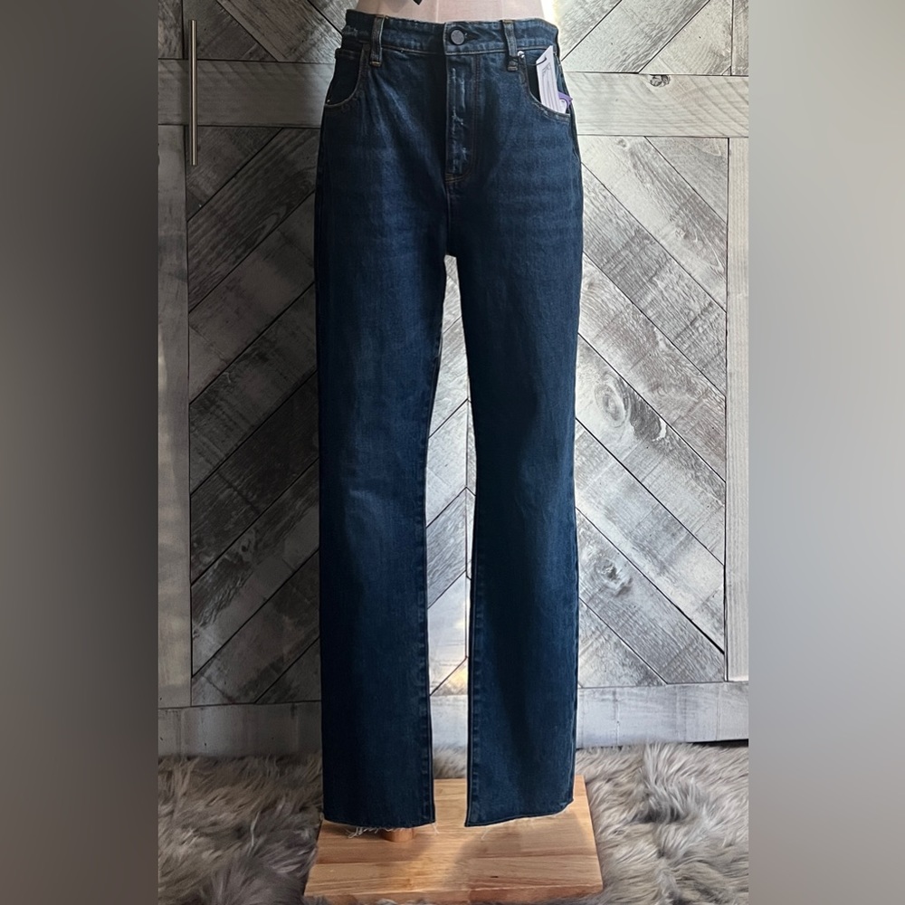 HALE BY AG NWT NADINE HIGH RISE STRAIGHT LEG JEAN - Picture 13 of 15